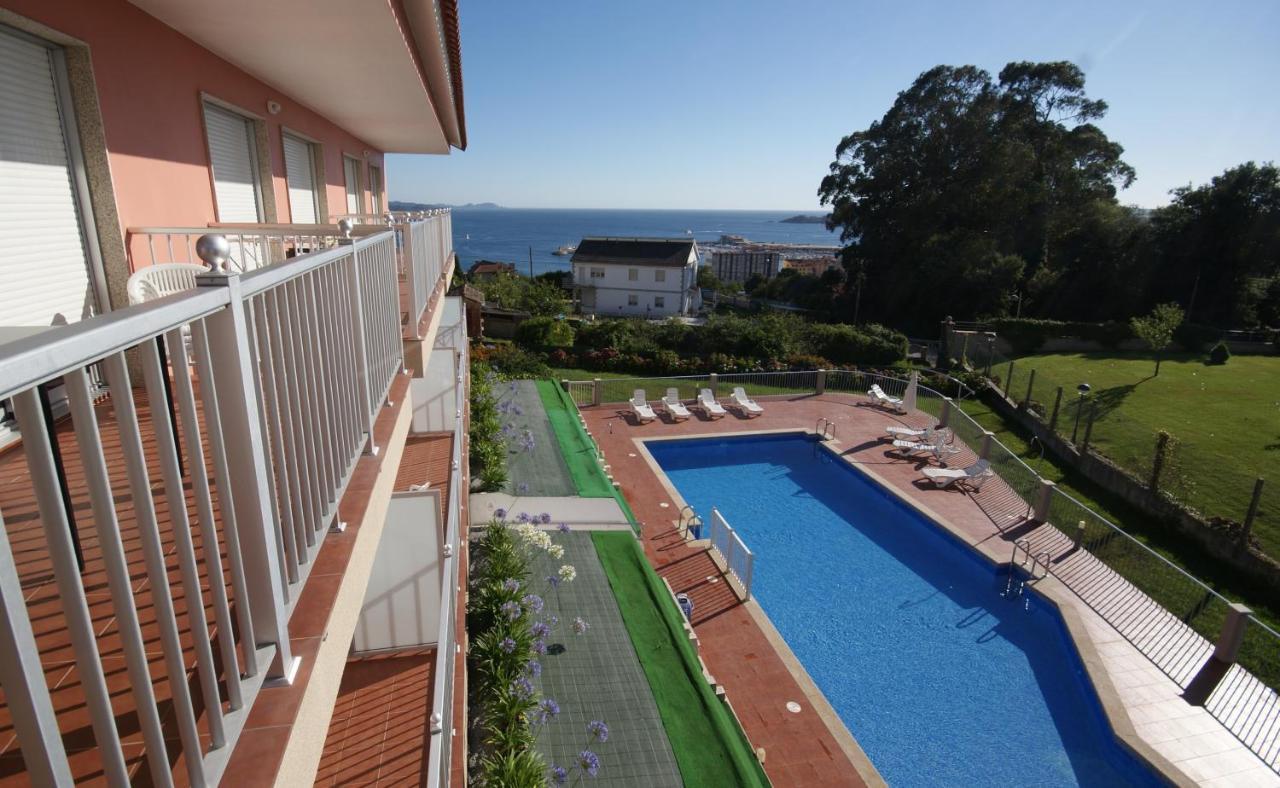 Apartamentos Mirador de Reis Sanxenxo Bagian luar foto